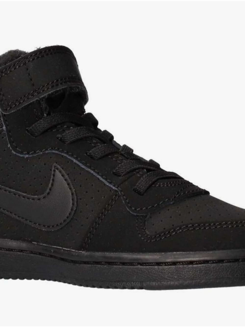 Nike Black High Top Sneakers US 12C Velcro - Picture 14 of 17